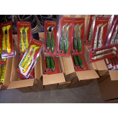 Effzett Kick-S-Minnow Weedless Paddle tail 120mm Effzett Kick-S-Minnow Weedless Paddle tail 120mm